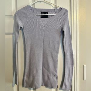 AMERICAN EAGLE LONG SLEEVE SHIRT / PURPLE / SIZE SMALL